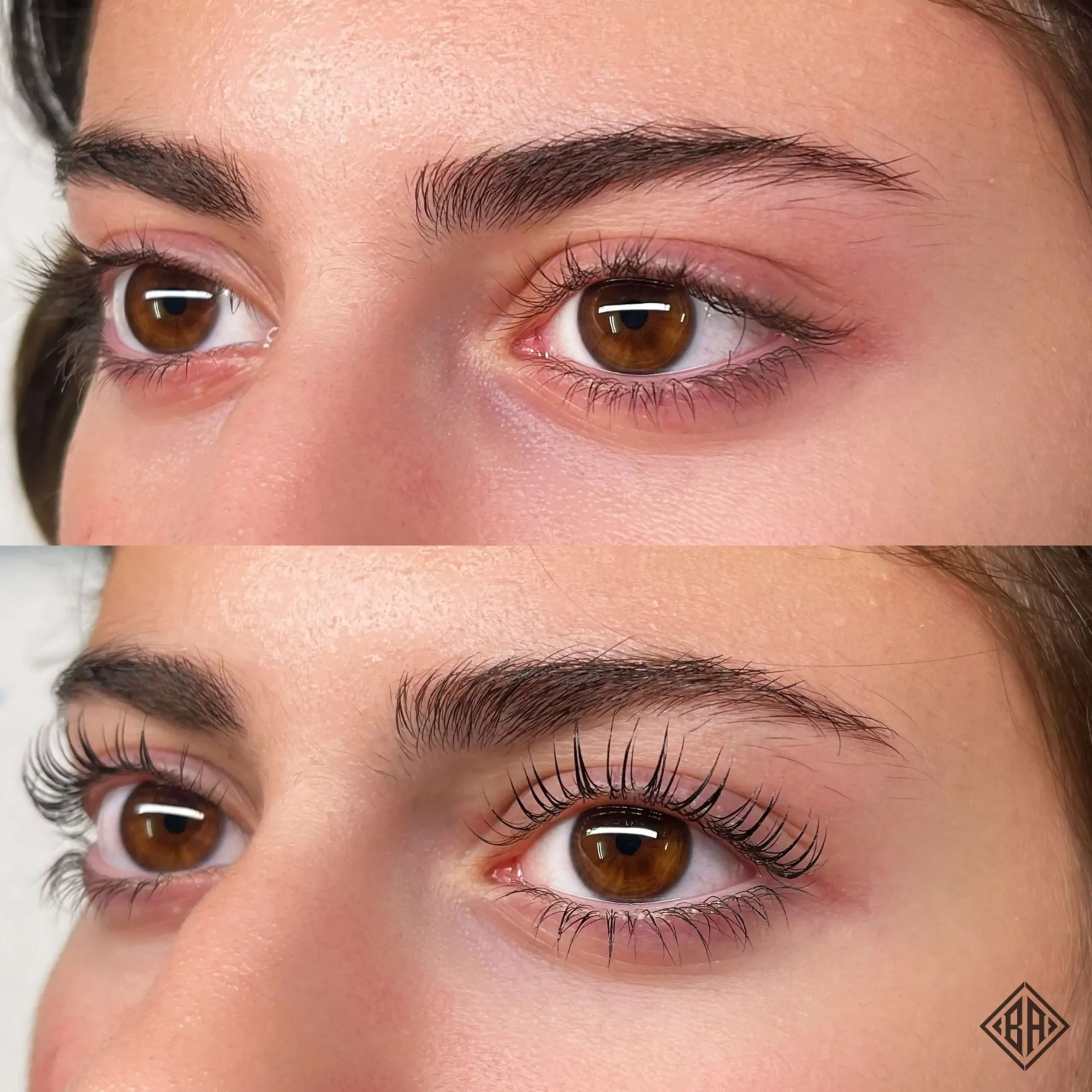 Lash Lift Before and After — Beauty Art Pro Geneva